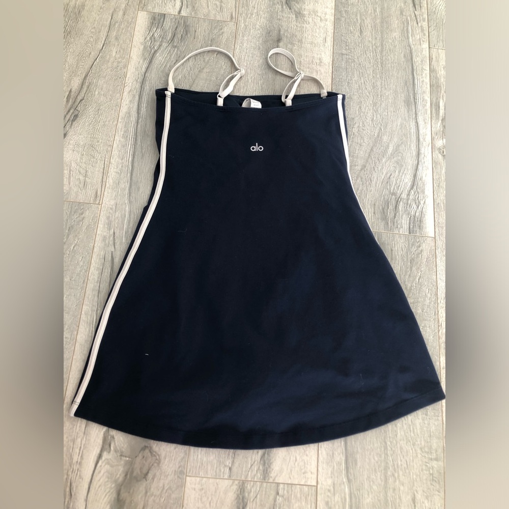 Alo Navy Streamline Dress - Picture 3 of 5